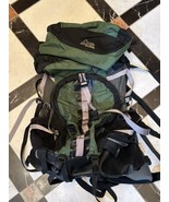 GREGORY REALITY Size S Backpack Green Camping Traveler Hiking Internal F... - $67.87 CAD