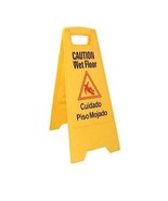 2 PCS, Caution Wet Floor Sign, Bright Yellow, Plastic ( NEW ) - $31.67 CAD