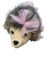 Douglas Hedgehog Ballerina Plush Stuffed Animal Toy 6 In Pink Tutu Ballet Skirt - £6.20 GBP