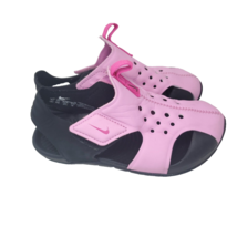 Nike Sunray Protect 2 Sandals Toddler Girls 10C Black Light Pink 94382-602 - $13.95