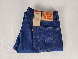 Levi&#39;s 505 Regular Fit Zip Fly Straight Leg Denim Jeans 36X32 Men&#39;s Medi... - $36.99