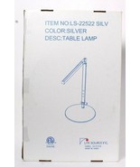 Intertek Lite &amp; Source Inc LS 22522 SIL V Silver Table Lamp - £75.83 GBP