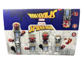 6 Pack YuMe Spider-Man Tower Series Hero Box - Blind Box  3&quot; - £93.13 GBP