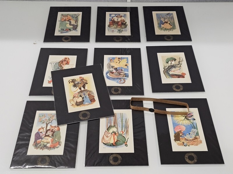 Tove Jansson, 3 extremely rare Art cards  from 1941 Item image 4