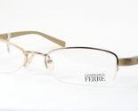 Gianfranco Ferre GF10804 Or Lunettes Monture 53-18-140mm Italie - $96.13