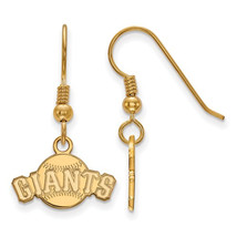 SS w/GP MLB  San Francisco Giants XS Dangle Earrings - £48.13 GBP