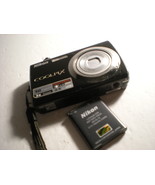 Nikon COOLPIX S220 10.0MP 3x Digital Camera Black  - $120.00