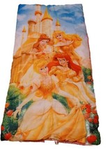 Disney Sleeping Bag 4 Princesses Slumber PLAYHUT with Zipper Pink Gold 2... - $24.99