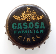 Cork Bottle Cap ✱ Cirel Gasosa Vtg Soda Chapa Kronkorken Portugal 60´s ~ Rare - £11.09 GBP