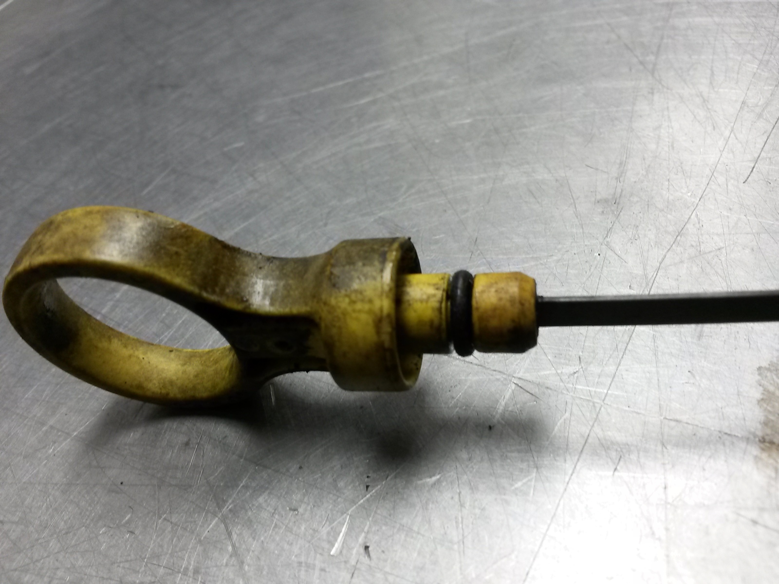 Engine Oil Dipstick Tube From 2001 Buick Century 3.1 Oil Drain Plugs, Filler Caps & Dipsticks