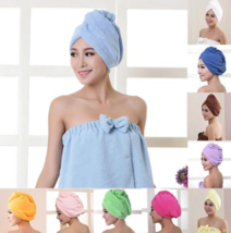 Women&#39;s Hair Dryer Cap, Absorbent Dry Hair Towel - £9.35 GBP+