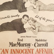 An Innocent Affair Movie Film 1948 Advertisement Fred MacMurray Cinema D... - $29.99