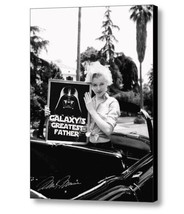 Framed Marilyn Monroe Star Wars Darth Vader Galaxys Greatest Father Dad - £14.28 GBP