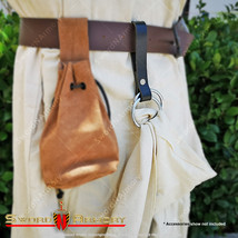 Leather Skirt Chaser Dress Hiker Medieval Renaissance Fair Costume Cloth... - $11.86+