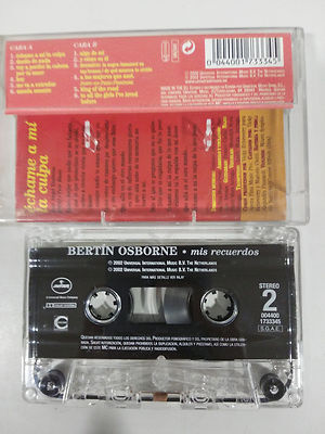 Bertin Osborne Miei recuerdos Cassetta Tape Mercury 2002 Holland Edition Item image 3