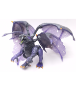 Mega Bloks Construx Purple Orange &amp; Black 4-Winged Large Plasma Dragon VGC - €18,43 EUR