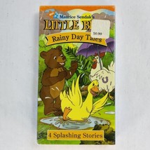 New! Nick Jr Little Bear Rainy Day Tales VHS Nickelodeon Splashing Stories - £27.45 GBP