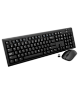 V7 Wireless Keyboard and Optical Mouse Set Ergonomic Combo for PC Laptop - $26.90 CAD