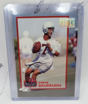 1993 Pro Set Power Football Power Moves #PM 22 Steve Beuerlein - £1.54 GBP