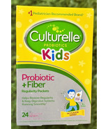 Culturelle Kids Probiotics + Fiber Regularity 24 single Packets Exp 09/2026 - $25.01 CAD