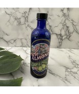 Crabtree &amp; Evelyn Vintage Almond Massage Oil 6 oz Blue Glass Bottle 1986 - €94,05 EUR