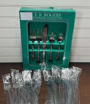 F.B. Rogers by Towle Stainless Flatware Park Manor 8 place settings (open box) - £60.14 GBP