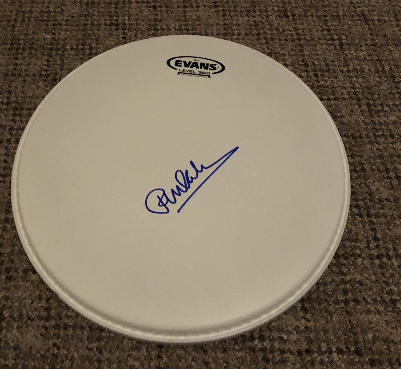 Les Binks Judas Priest drummer signed 10'' Drumhead COA exact proof autographed star Les Binks Judas Priest drummer signed 10'' Drumhead COA exact proof autographed star
