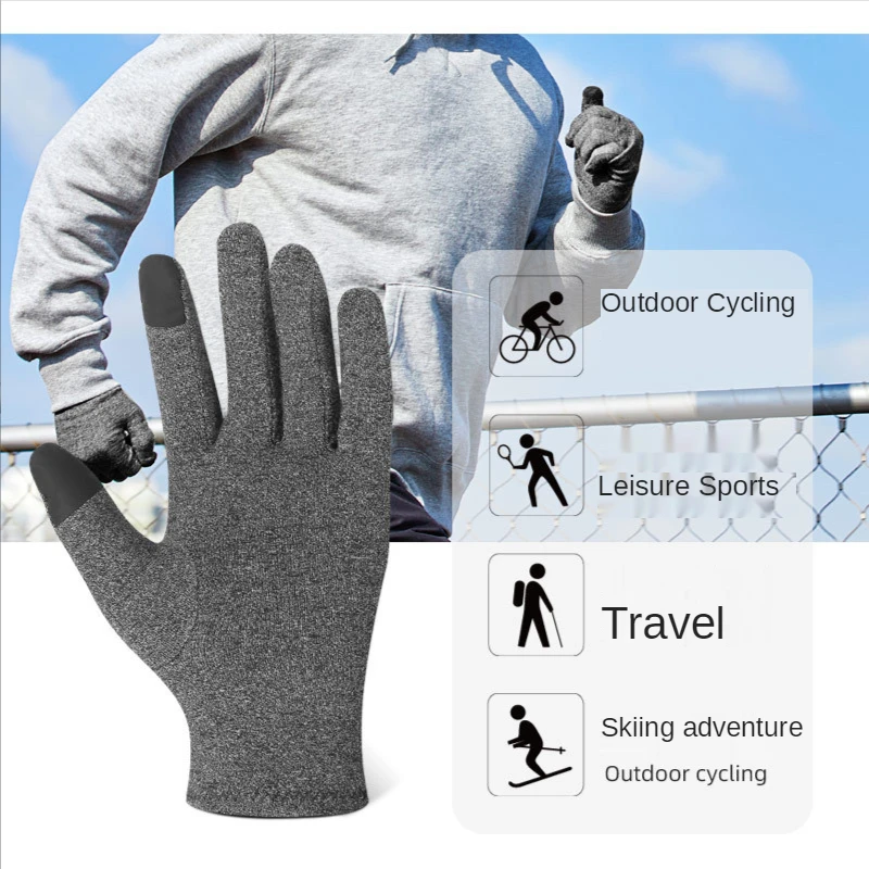 Sporting Winter Gloves Thermal Touch Screen Thermal Windproof Warm Gloves 1Pc Ar - £23.84 GBP