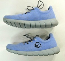 Giesswein Merino Runners Blue Lace Up Wool Sneakers Mens Shoe Size EU 46... - $45.00
