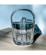 Orrefors Sweden Lead Crystal Ice Bucket Original Sticker Vtg 70s Tongs D... - $753.77 MXN