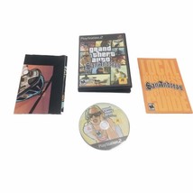 Grand Theft Auto San Andreas Ps2 PlayStation Black Label CIB Map And Manual - $27.50