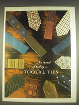 1963 Tootal Ties Ad - The trend of today.. - £14.76 GBP