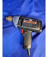 Vintage Sears Craftsman 3/8” Electric Drill Model-315.10510 Double Insul... - £36.76 GBP