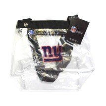 NFL New York Giants Team Official Licensed Fan Gear Merch Clear Pouch Tote Bag - £11.00 GBP