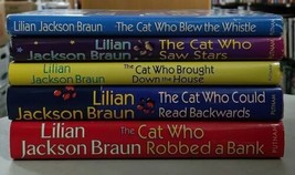 Lilian Jackson Braun Hardcover The Cat Who Blew The Whistle The Cat Who Saw S X5 - £19.46 GBP