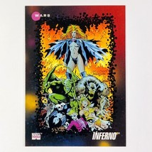 Marvel Impel 1992 Inferno Wars Card 188 Series 3 MCU X-Men - £1.57 GBP