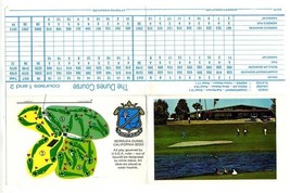 Bermuda Dunes Golf Course Golf Score Card 1960&#39;s California - $24.72