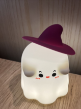 Ghost Halloween Night Light Cute Silicone Adjustable 3 Brightness Levels NEW - £17.56 GBP