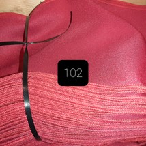 Red Sashes ~ appoximately 6&quot; x 108&quot; ~  Lot of 101  ~ ranjacuj - $69.34 CAD