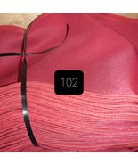 Red Sashes ~ appoximately 6&quot; x 108&quot; ~  Lot of 101  ~ ranjacuj - $916.22 MXN