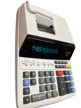 12 Digit Printing Calculator - Sharp EL-1197PIII - Used - £49.35 GBP