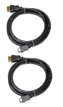 2 HDMI Cables for Nikon D7000 D90 P7000 P7100 P7700 S100 S3100 S4100 S60... - £9.09 GBP