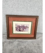 Market Day By Carrigaline Co Cork Framed Picture 11” X 9” - £22.07 GBP