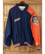 Vintage MLB Starter Detroit Tigers Dugout Jacket Men’s Large 90’s Genuin... - $123.70