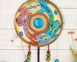 Boho Chic 2 Lizards Turquoise Rock Moon Spirit Arrow Dreamcatcher Wall D... - $37.99