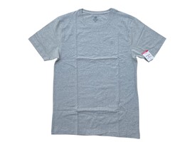 Lucky Brand Sleepwear Mens M Heather Grey Clover Logo Stretch Slim Crew ... - $12.21