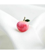 Peach Small Manualist Brooch, Hat - Lapel Pin - $190.39 MXN