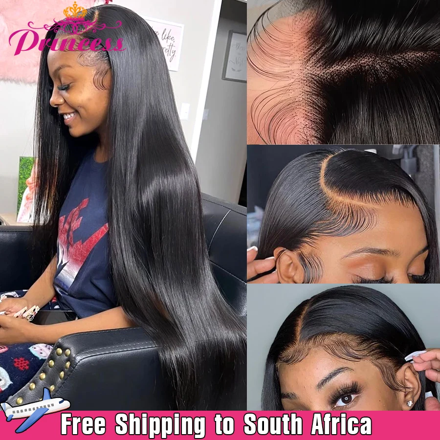 Ess hair 13x6 13x4 hd lace frontal wig preplucked glueless wig human hair ready to wear thumb200