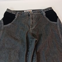 Faded Glory Stretch FG17271B Bootcut Women's Black Denim Jeans Size 18 (37×30.5) image 4