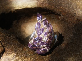 Haunted Ring Angels of the Violet Flame and 7 Ancient Spells  - £218.58 GBP